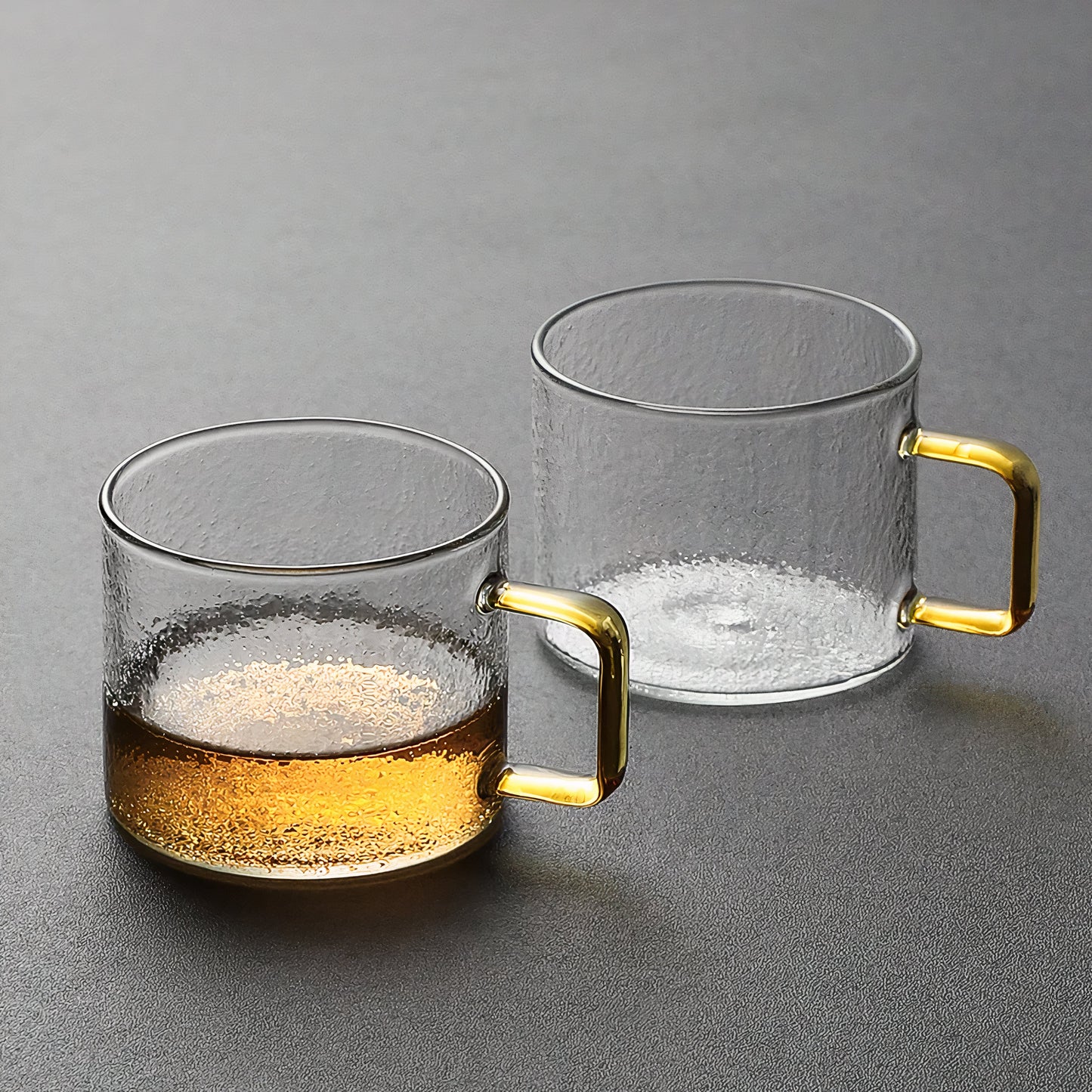 Tasses à expresso en verre élégantes