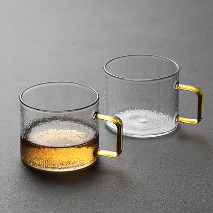 Tasses à expresso en verre élégantes