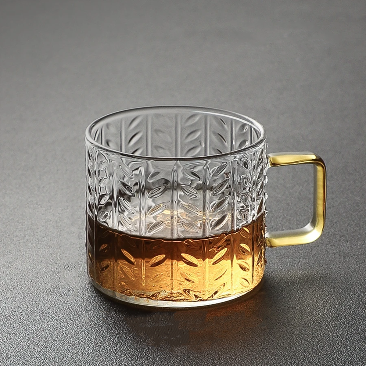 Tasses à expresso en verre élégantes